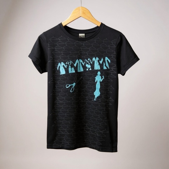 Paul Frank. Women's Black Graphic Tee Paul Frank is Your Friend. Size Large. - Picture 11 of 11